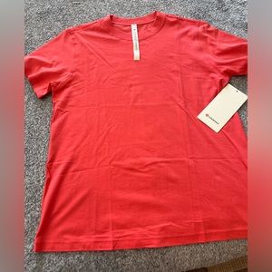 Lululemon all yours tee size 2 brand new coral